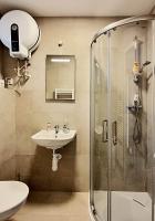 Koupelna v ubytování Apartmán Zlatý kříž