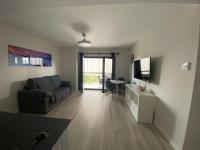 TV a/nebo společenská místnost v ubytování Apartamento Valle-Niza, Almayate, Vélez málaga, torre del mar ,2 dormitorios