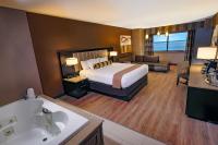 Ein Bett oder Betten in einem Zimmer der Unterkunft Golden Nugget Biloxi