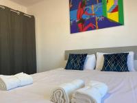 Postel nebo postele na pokoji v ubytování Apartamento Céntrico-parking gratuito-Wifi