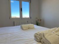 Postel nebo postele na pokoji v ubytování Apartamento Céntrico-parking gratuito-Wifi