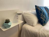 Postel nebo postele na pokoji v ubytování Apartamento Céntrico-parking gratuito-Wifi