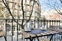 Balkón nebo terasa v ubytování Uma Suites Sagrada Familia