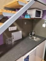 Kuchyňa alebo kuchynka v ubytovaní Klauzal19 Rooms