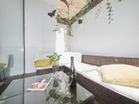 Postel nebo postele na pokoji v ubytování Loft Miro Apart Barcelona