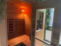 Půdorys ubytování Schöne Ferienwohnung „Zum Glück Tropical“