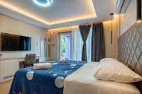 Postel nebo postele na pokoji v ubytování Villa Lavanda