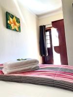 Hotel Chão Mineiroにあるベッド
