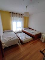 Postel nebo postele na pokoji v ubytování Apartamento en Villaverde de Pontones