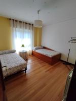 Postel nebo postele na pokoji v ubytování Apartamento en Villaverde de Pontones
