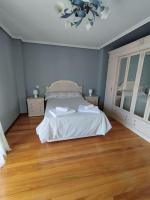 Postel nebo postele na pokoji v ubytování Apartamento en Villaverde de Pontones