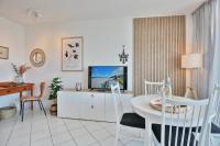 TV a/nebo společenská místnost v ubytování Berliner Hof Berliner Hof Appartement 510