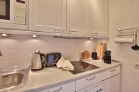 Kuchyň nebo kuchyňský kout v ubytování Berliner Hof Berliner Hof Appartement 510