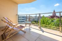 Balkón alebo terasa v ubytovaní apartamenty-wroc Old Town Residence