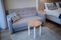 Hotel Szerokie Wody Sea & Sand Ustkaにあるシーティングエリア