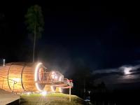 ロッジの近くで見られる自然の景観