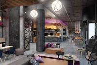 Moxy Szczecin Cityにあるシーティングエリア