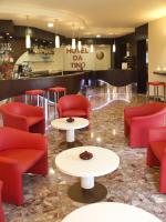 The lounge or bar area at Hotel Da Tino