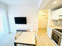 Kuchyň nebo kuchyňský kout v ubytování Apartamentos Hotel Puente de Hierro