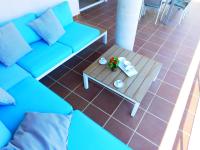 Posezení v ubytování GMID IMMO Apartment Mont Caliu