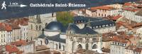 a picture of a city with a church at Gambetta 304 CahorsCityStay in Cahors