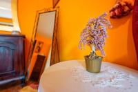Łóżko lub łóżka w pokoju w obiekcie Bed and Breakfast Dolce Vita Bologna