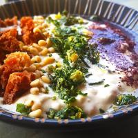 Jídlo v chaty nebo okolí