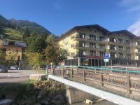 Widok na góry z tego hotelu