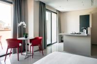 Posteľ alebo postele v izbe v ubytovaní Ollen apartments