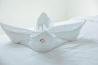 Postel nebo postele na pokoji v ubytování S1 Trang Hotel