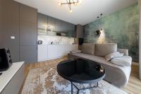 Część wypoczynkowa w obiekcie Apartament Luxury Two-bedroom