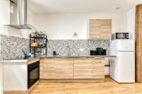 Kuchnia lub aneks kuchenny w obiekcie Soleil Sucré T2 Centre historique de Narbonne