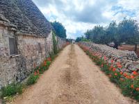 Vonkajšia záhrada v ubytovaní Trullo il Zippo in Zippitello