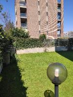A garden outside Apartment Sabine
