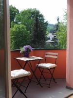 A balcony or terrace at Rizzi Haus