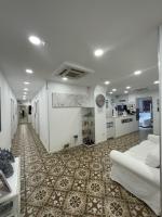 Posezení v ubytování Hostal Nova Barcelona