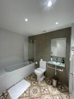 Koupelna v ubytování Hostal Nova Barcelona