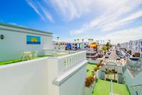 The floor plan of Apartamentos Corona Mar