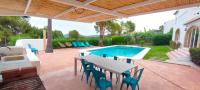 The floor plan of Lovely Holiday Home Javea 4 bedr 7 pers