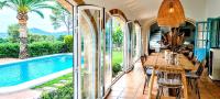The floor plan of Lovely Holiday Home Javea 4 bedr 7 pers