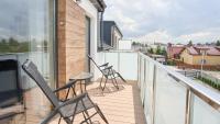 Balkón alebo terasa v ubytovaní Apartamenty Sun & Snow Posesja Kapitańska