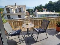 Balkón alebo terasa v ubytovaní Apartmani Miletić