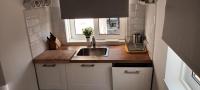 Kuchyňa alebo kuchynka v ubytovaní villa petar apartment a4 with terrace