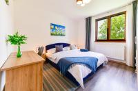 Posteľ alebo postele v izbe v ubytovaní Apartman PLUM PLITVICE