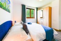 Posteľ alebo postele v izbe v ubytovaní Apartman PLUM PLITVICE