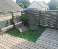 Plan piętra w obiekcie Gîte La Terrasse du 37