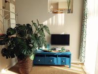 Telewizja i/lub zestaw kina domowego w obiekcie Rita apartman