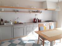 Kuchnia lub aneks kuchenny w obiekcie Rita apartman