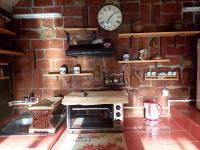 Een keuken of kitchenette bij Apartmani Bogati&#x107;