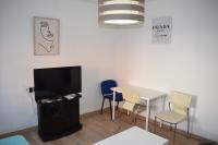 TV a/nebo společenská místnost v ubytování Vialia Apartments